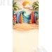 Tło fotograficzne „Papercut plaża z deskami surfingowymi” | 4047